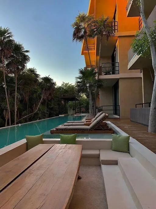 Jungle Retreat With 2 Pools & Private Beach Access Tulum Apartment
